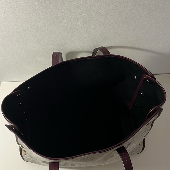 Givenchy Medium Cabas Bond Canvas Leather Shopper Tote Bag - Picture 10 of 11